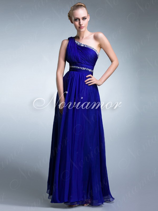 sweet-navy-blue-one-shoulder-eveing-dress-2013